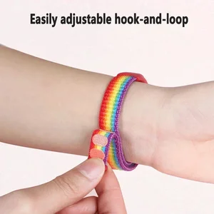 Nylon loop belt for xiaomi mi band, smartwatch bracelet, replacement bracelet, sports bracelet, NFC, 8, 7, 6, 5, 4, 3 8 Main Sales Bracelet Mi Band 4 - №1