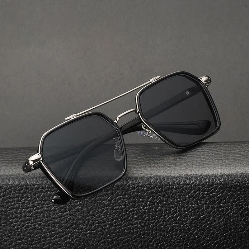 Sunglasses Double beam sunglasses for men protect against UV rays