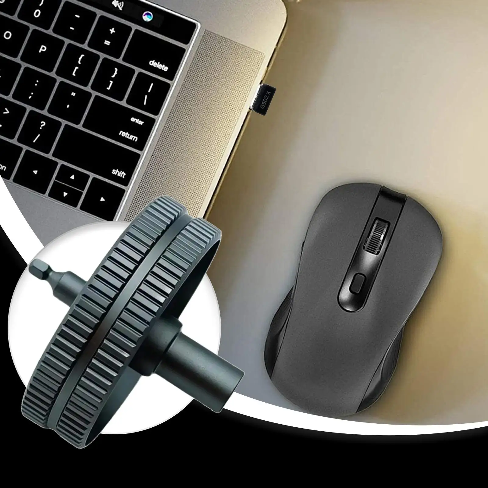 Для Logitech G102 G304 G305 Сменный ролик Беспроводной ролик Замена алюминиевого сплава для общежития колледжа Домашний студент