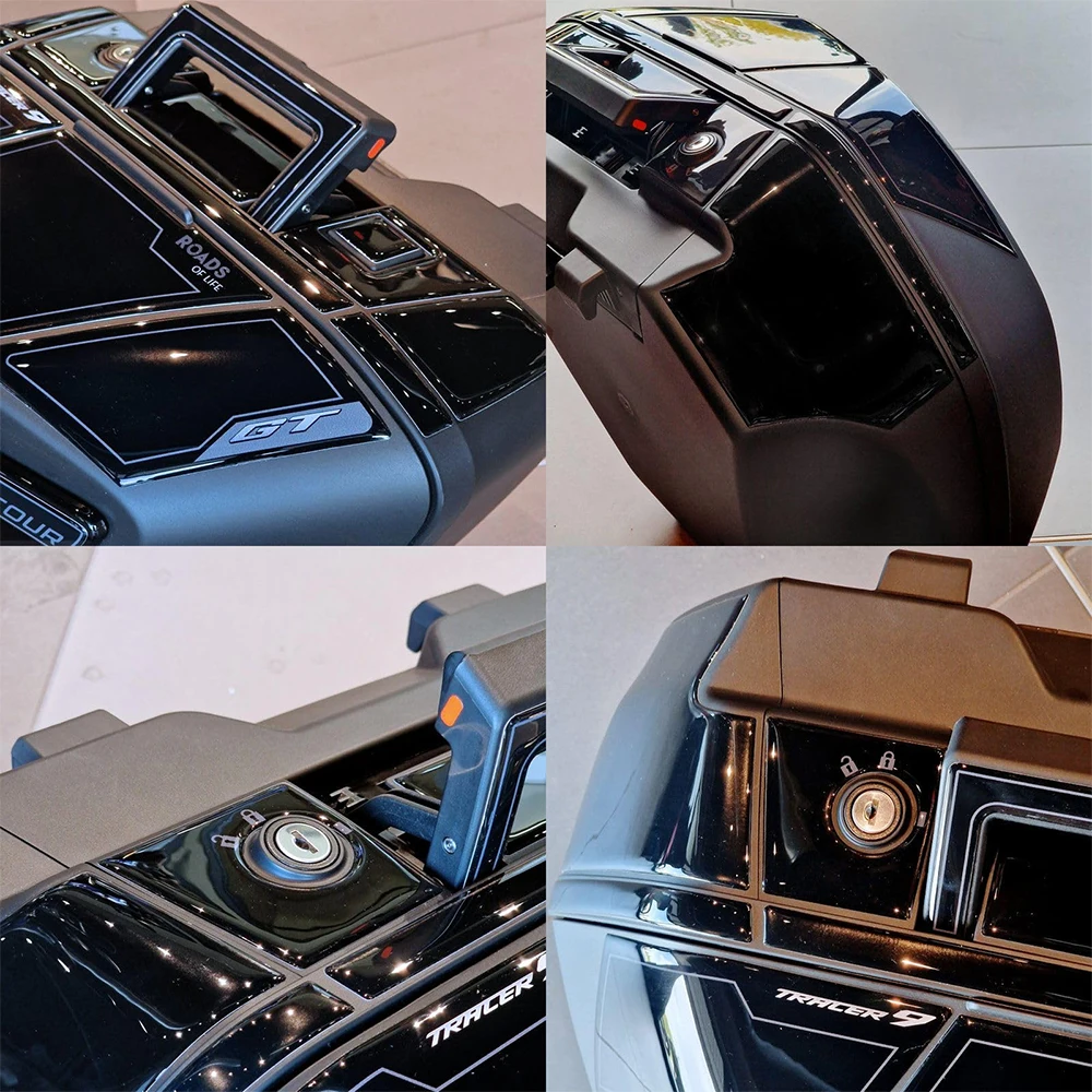For Tracer 9 Tracer 9 GT /+ 2021 2022 2025 Motorcycle Protection Suitcases Bags 3D Epoxy Resin Protective Sticker Kit