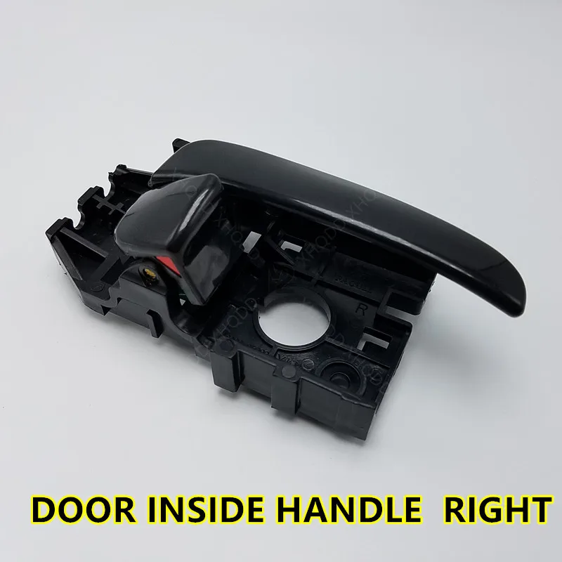 Przednia lewa prawa klamka wewnętrzna samochodu Czarne klamki ABS do Hyundai Elantra 2001 - 2006 826102 D000 826202 D000 CA AX