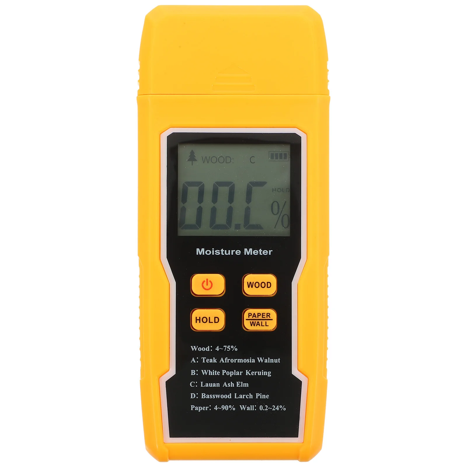 

Wood Moisture Meter Digital Professional Tester Tool for Wood Bamboo Drywall Floor Cardboard Durable Moisture