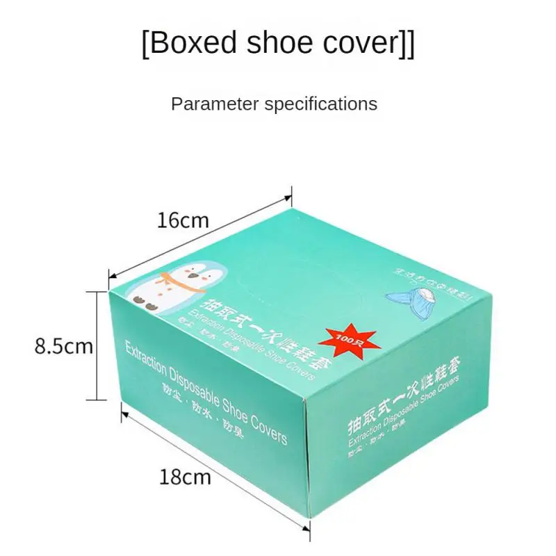 Disposable Shoe Covers Thickened Shoe Covers Superior Quality Shoe Dust Protection Tool Waterproof Non-slip Shoe Dust Covers