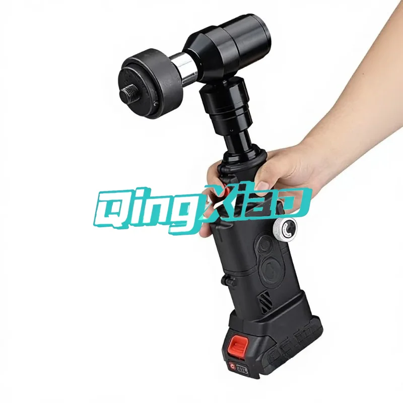 Cordless Round Square Hole Punching Machines Multifunctional Electric Perforator Compact Suitable For Various Metal Material Use