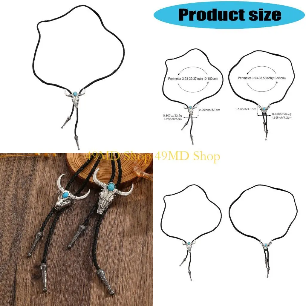 49md-プレミアム-pu-レザーネクタイブルヘッドエンブレムと亜鉛合金のアクセント、日常着に最適