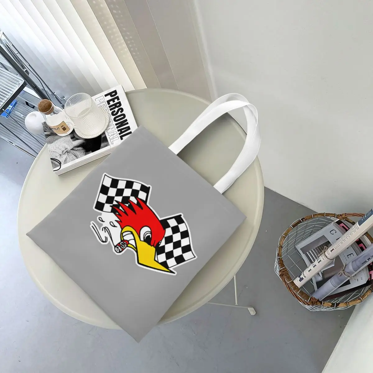 미국산 스트리트 미스터 호스파워 클레이 스미스 캠스 쇼핑백 접이식 캔버스 토트백 소녀용 숄더 토트 여행 핸드백