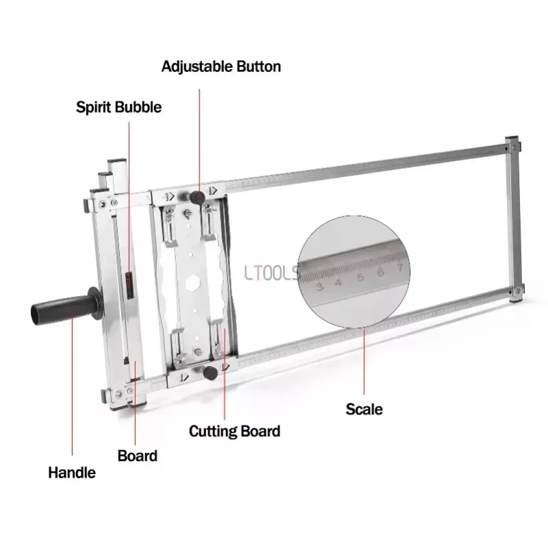 Woodworking Board Cutter Suitable for Electric Circular Saw Cutting Machines Quick Positioning Backing Board Cutting Machine