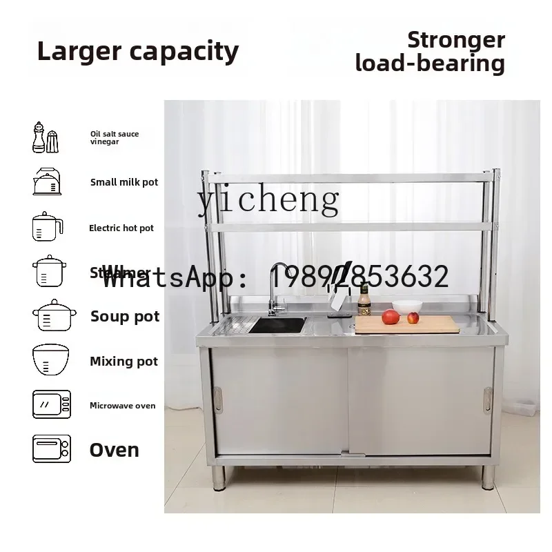 BB الفولاذ المقاوم للصدأ استنزاف خزان بالوعة خزانة وحدة التحكم العمل حوض الخضار معدات المطبخ المنزلية #4