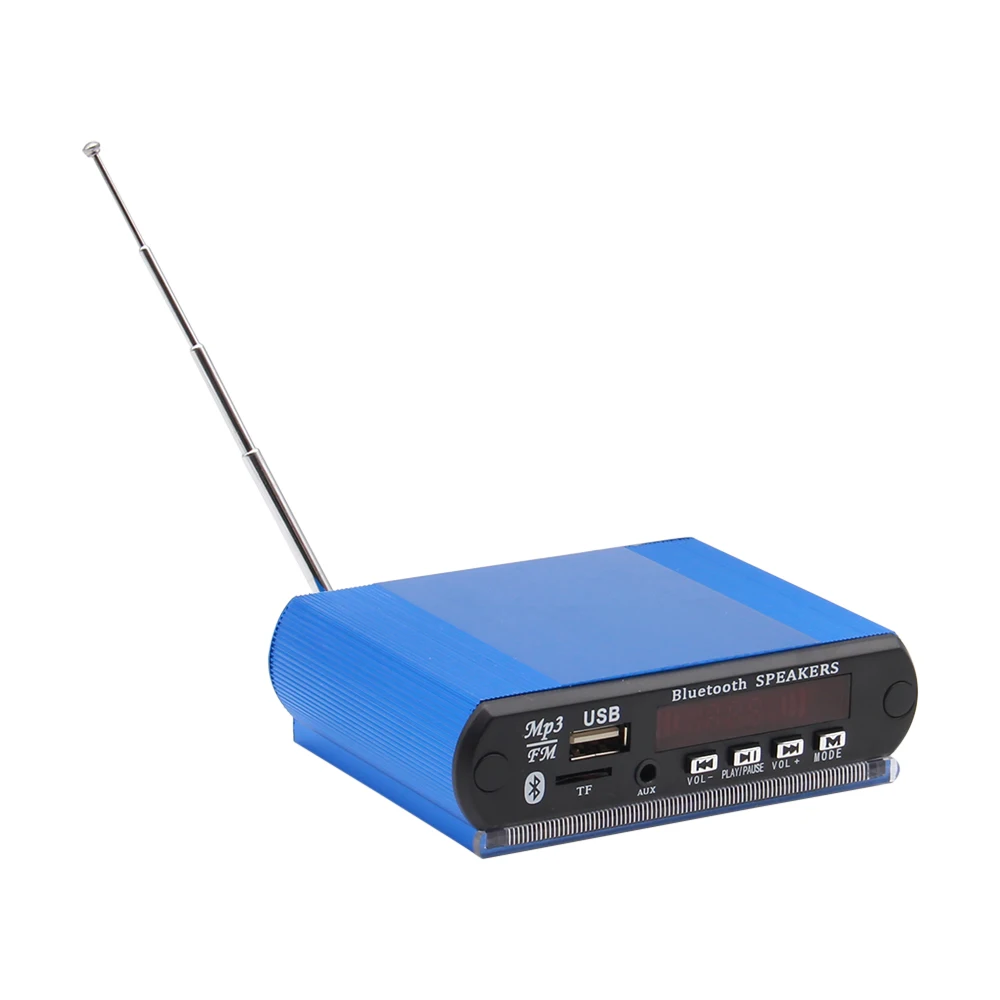 Bluetooth MP3 Decoder Board Module 12V USB TF FM Radio Module Wireless MP3 Player with Recording Function Car Kit