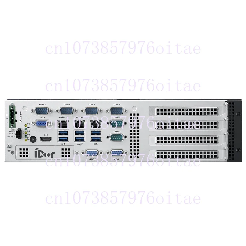 Core 9th Generation Slot Type EPC-P3086 Wall-mounted Industrial Computer 2U Supports Full-height Card DC Power Supply