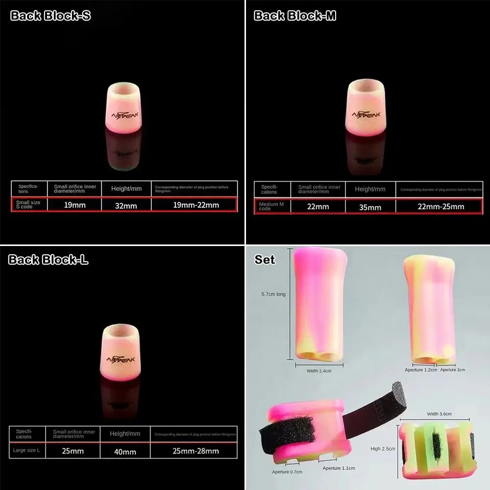 Горячая силикагель, ручка для удочки, защитный чехол, дезодорант, нижняя удочка, фиксированное кольцо, S, M, L, задний блок для рыбалки Горячая силикагель, ручка для удочки, защитный чехол, дезодорант, нижняя удочка, фиксированное кольцо, S, M, L, задний блок для рыбалки
