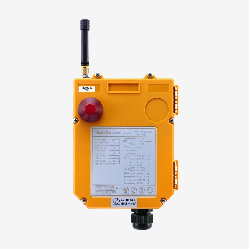 UTING TELEcontrol F24-8D Industrial Crane Remote Control Wireless 8A sealed relay output