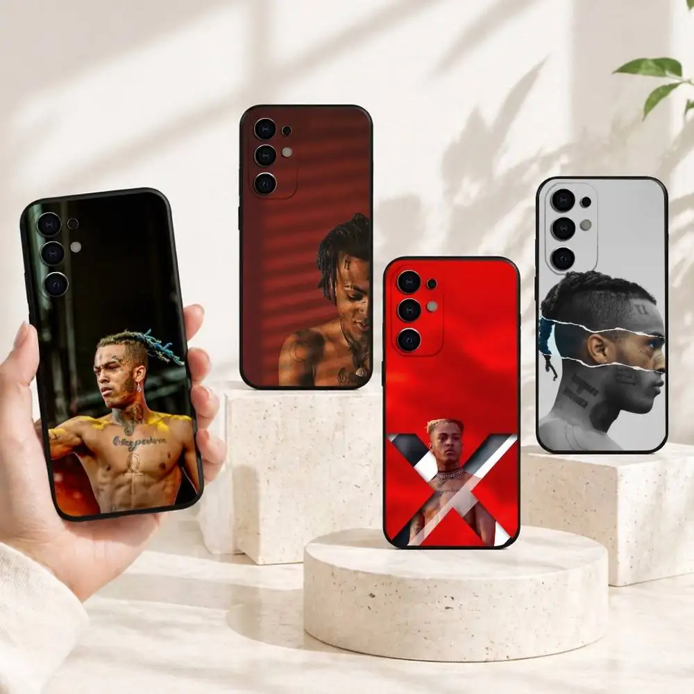 

R-Rapper X-XXXTentacionS Phone Case Black Silicone Soft For Samsung S25,S24,S21,S22,S23,S30,Ultra,S20,Plus,Fe,Lite