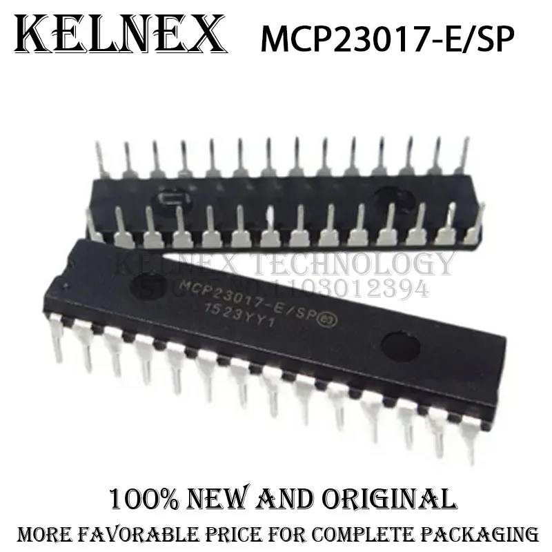 (1piece)100% New MCP23017-E/SP MCP23017 E/SP DIP-28 Chipset