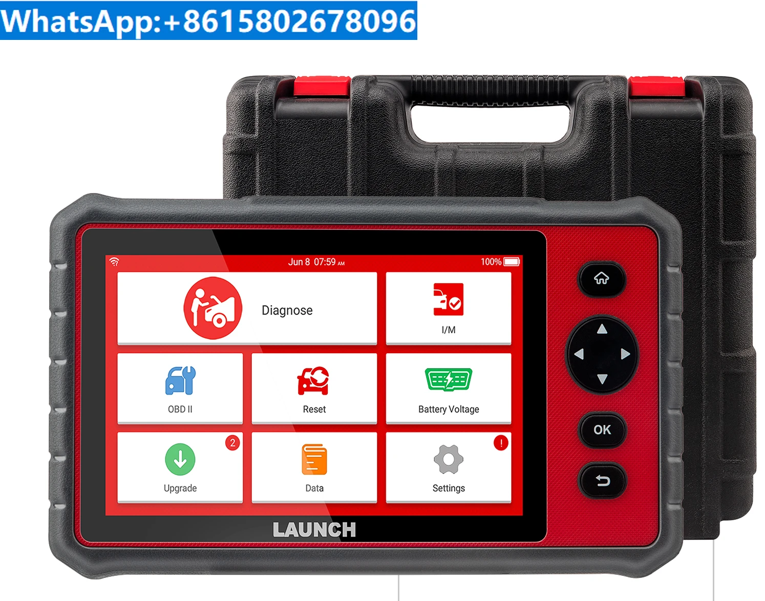 LAUNCH X431 CRP909E Powerful OBD2 Scanner Full system Diagnostic tool CRP909 TPMS ABS OIL SAS 15 reset service