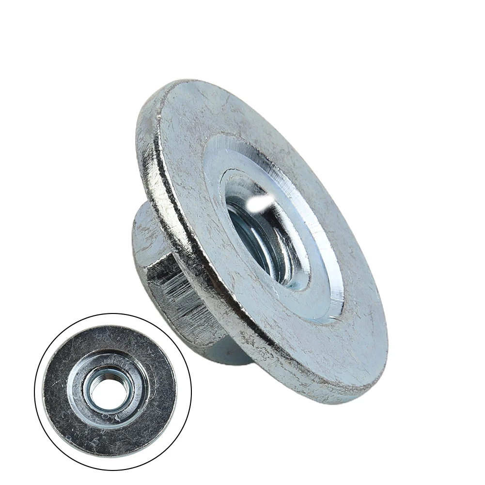 

Part Angle Grinder Disc Metal Nut Quick Change Quick Release Silver Supplies Tool Flange Locking 1pc High Quality