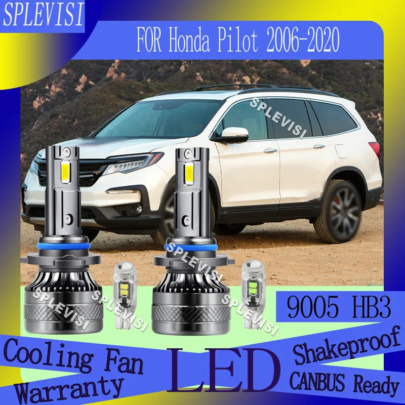 

Improved Visibility at Night Durable Waterproof High Beam For Honda Pilot 2006 2007 2008 2009 2010 2011 2012 2013 2014 2015-2020