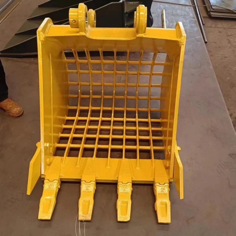 

New High Quality Q355B/NM500 Material Multi-Type Grid Fighting 20 Ton Suitable OEM Supported Factory Price Construction Buckets