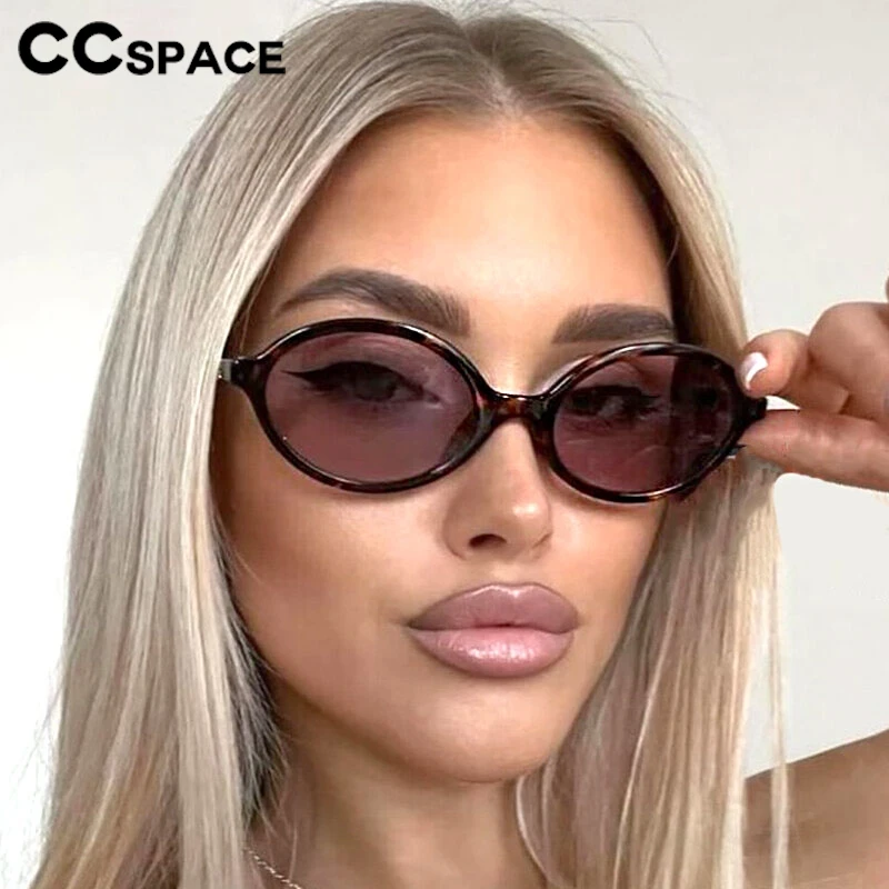 Ladies Fashion Small Size Sunglasses Outdoors Oval UV Protection Sunscreen Suneyeglass Men Retro Casual Vacation #801935