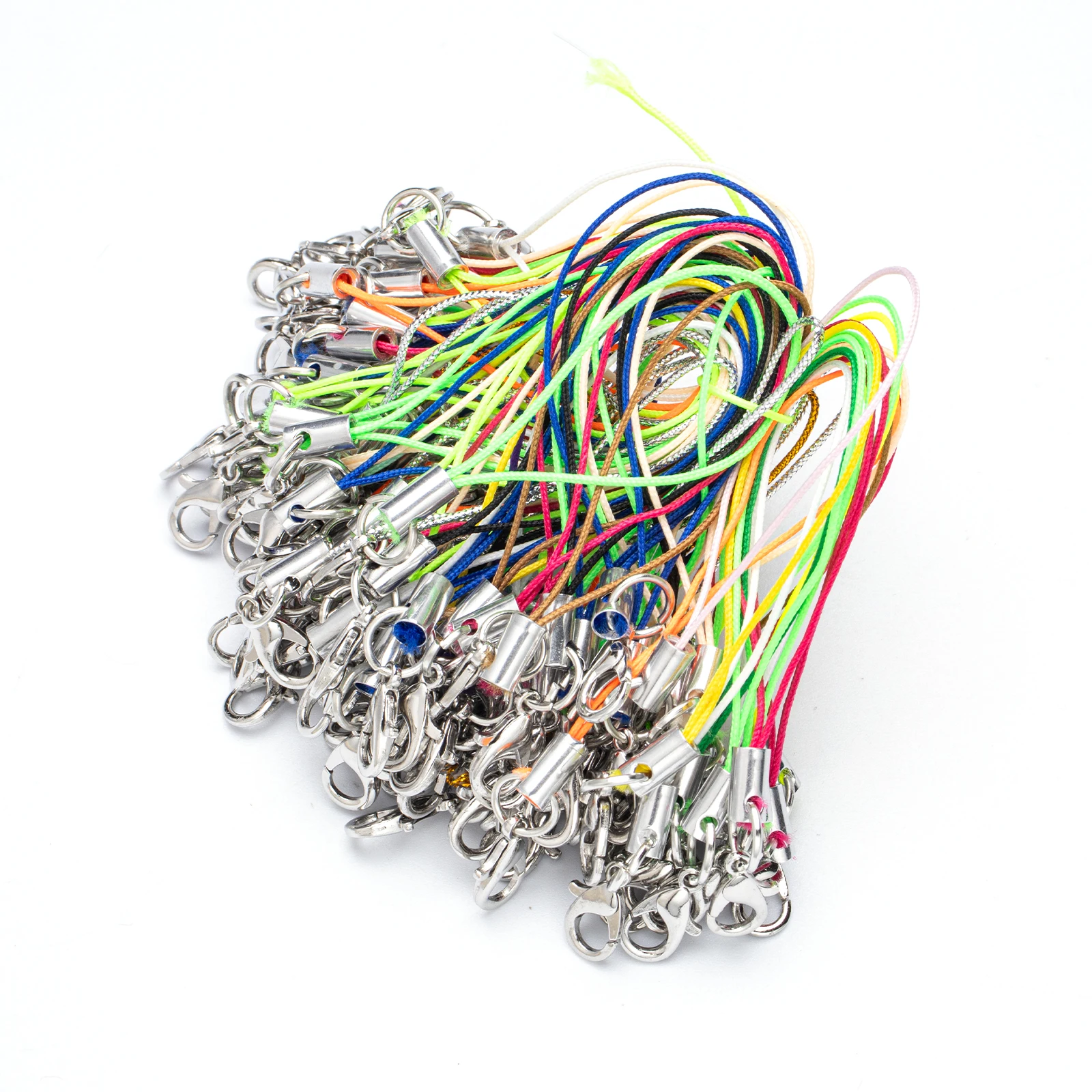 20Pcs Phone Charm Straps,Small Lanyard,Phones Charms Kit with Lobster Clasp,Keychain String,Keychain-Strap
