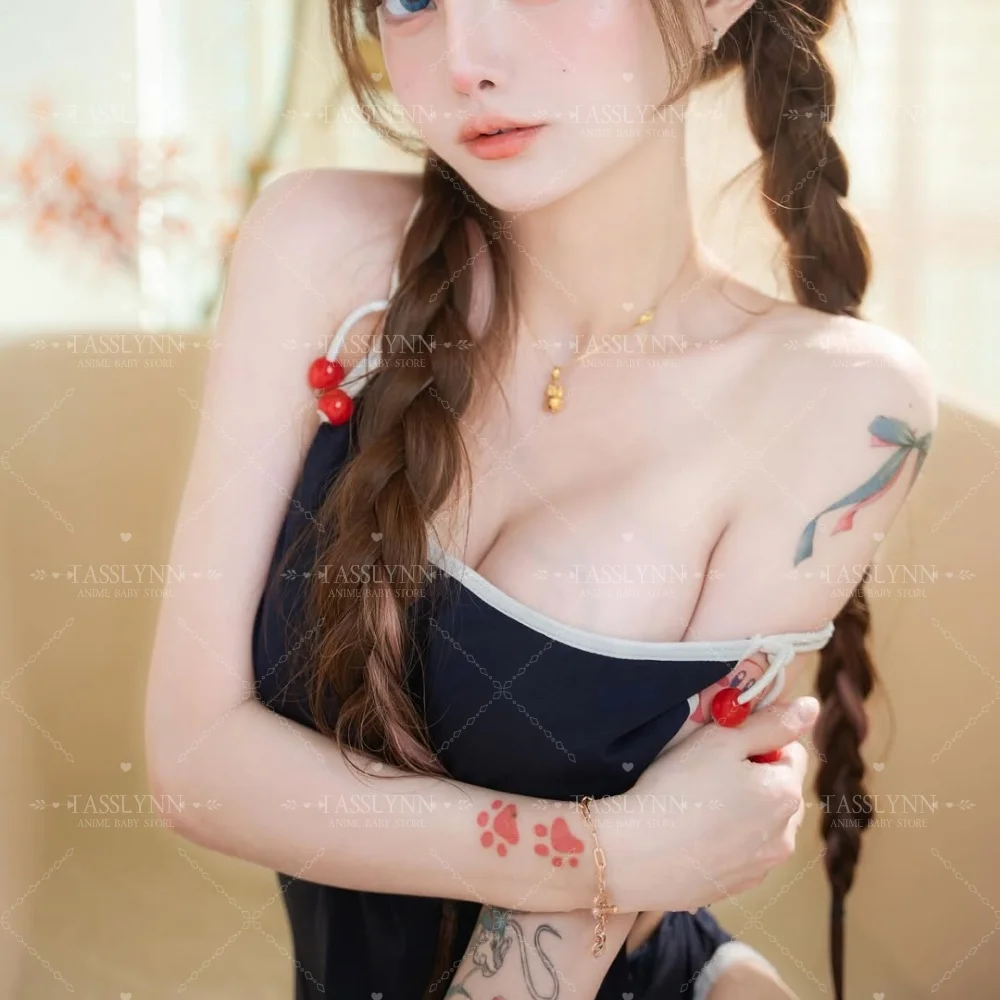 

Hai Yueji летний купальник Kuragehime косплей костюм сексуальный Sukumizu женский Dirty Tech синий летний комбинезон и топ японского аниме