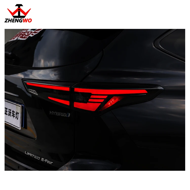 

Led Tail Light For Highlander 2022 Year With Sequential Turning Signal