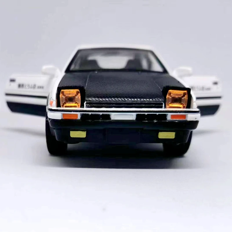 1/36 Initial D AE86 Alloy Car Models Toys Metal Diecast Initial D Exquisite Workmanship Car With Pull Back Toys For Kids Gifts