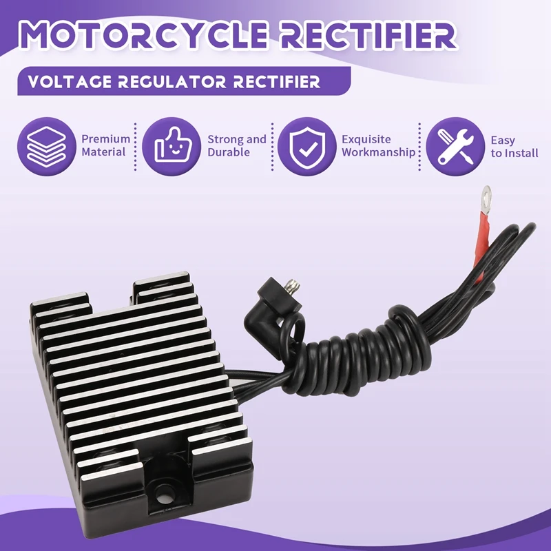 AU04 -Motorcycle Voltage Regulator Rectifier For  Fxst Softail Fxsts Springer 1340Cc Wild Glide 1340Cc Super