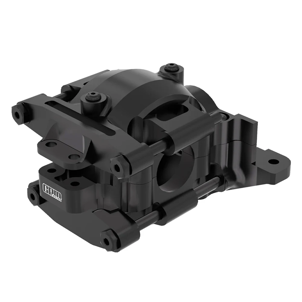 GPM para TRAXXAS Mini Maxx 107154 -1 MONSTER TRUCK RC Car Metal 7075 aleación de aluminio cubierta de engranaje de mamparo superior inferior trasero 10729