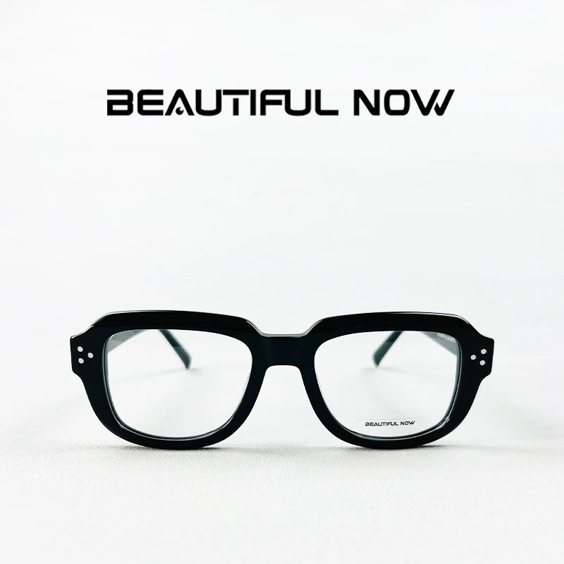 

Fashion Black Square Eyeglasses Frame Women Optical Glasses Clear Lenses Sunglasses Trendy Designer Look for Prescription Lens