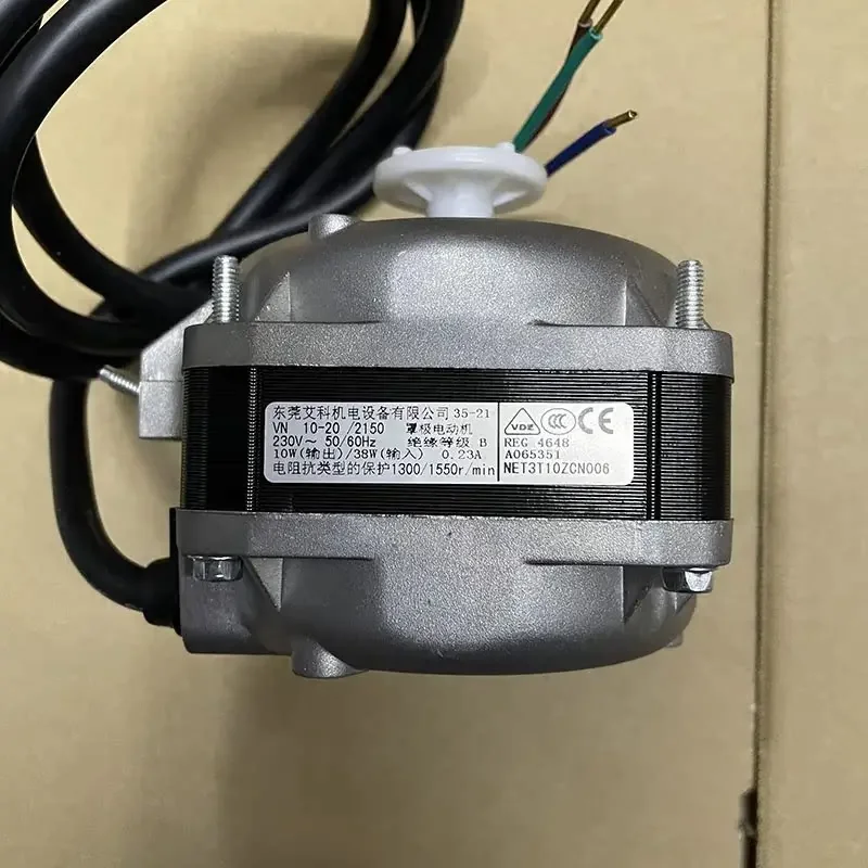 Motor VN10-20 Condenser/Evaporator Single phase Low speed Cover pole Fan Motor