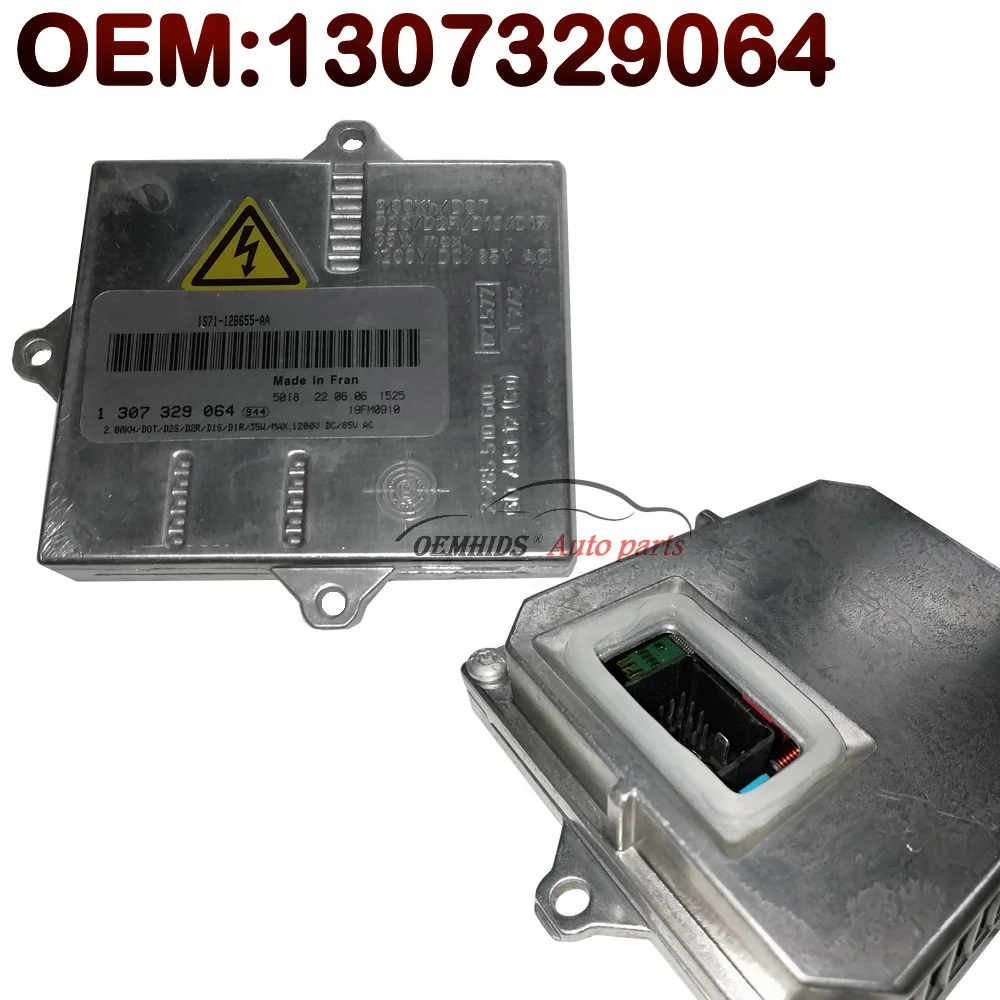 Original Oemhids 97new HID D2S D2R Ballast Igniter for 2001-2007 Mondeo 3 Mk3 Galaxy Xenon Headlight 1307329064 1S71-12B655-AA