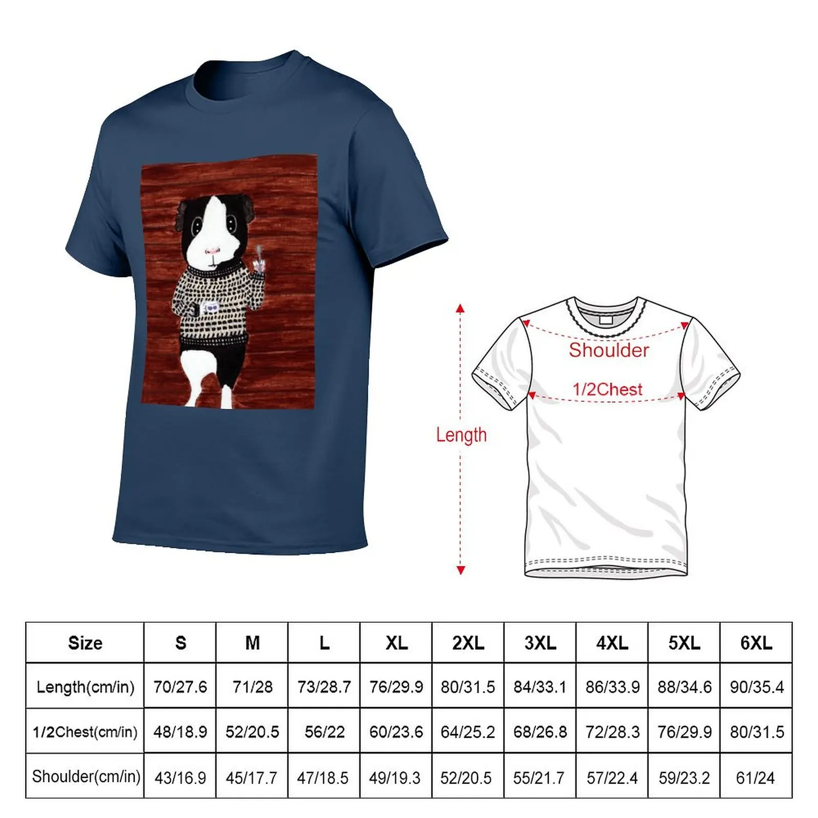 Sweater Thorfy, Cabin Guinea Pig T-Shirt t shirts designer man t shirt luxury man graphic t shirt T-Shirt