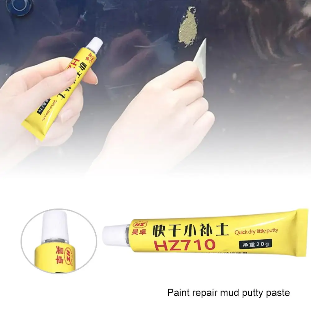 Car Scratch Remover Car Body Putty Scratch Filler Quick Smooth Pen Vehicle Paint Auto Putty Care Drying Painting Assistant W6N3