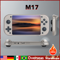 M17 Retro Handheld Video Game Console Handheld Game Console Open Source Linux SystemIPS Screen Portable Pocket Video Player Gift