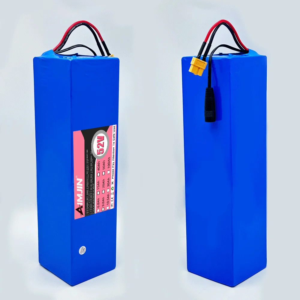 18650 14S3P 52V 10.5AH battery pack lithium built-in BMS, suitable for 1500W various electronic devices+charger