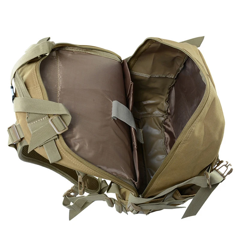 Sac à dos de randonnée pour homme, sac à dos de sport en plein air, sac à dos de voyage, sac Molle, sac de chasse, sac de sport réflecteur, 40 litres