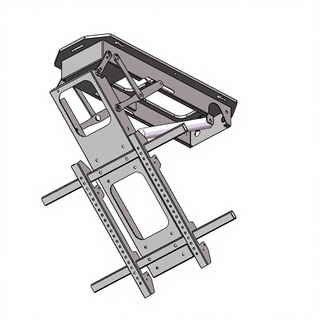 Smart Motorized Ceiling TV Mount Electric Flip Down Bracket With Memory Position & RF Remote Control