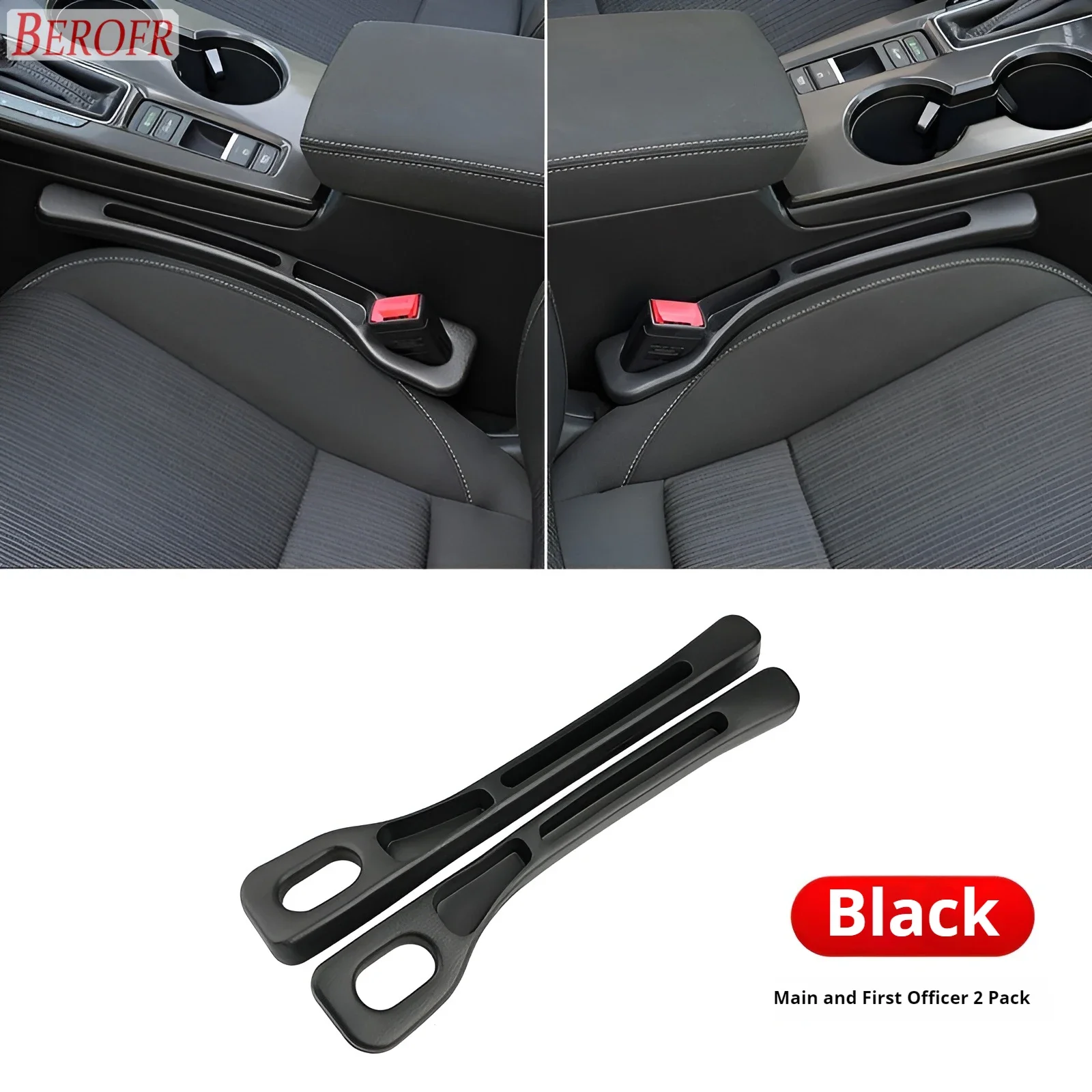Car Seat Gap Filler Side Seam Plug Strip with Groove Leak-proof Filling Strip For Mercedes Benz A B C E S Class W204 W205 W212