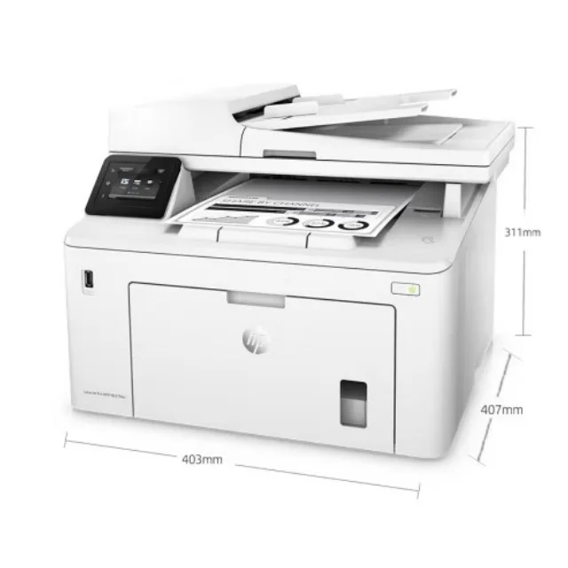 For  Printer   Jet Pro MFP M227fdw A4 black and white  copier scanner all-in-one machine