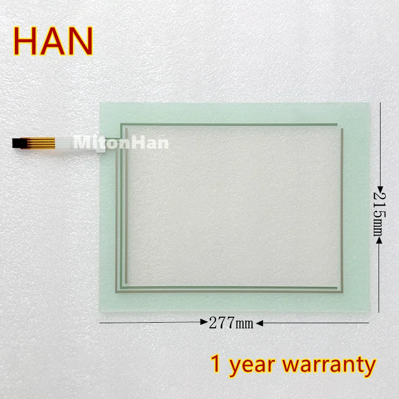 VT585W VT585WBPT00 VT585WBPT00N LTP-104F-07 Touch Panel Screen Glass Digitizer  Protective Film Overlay