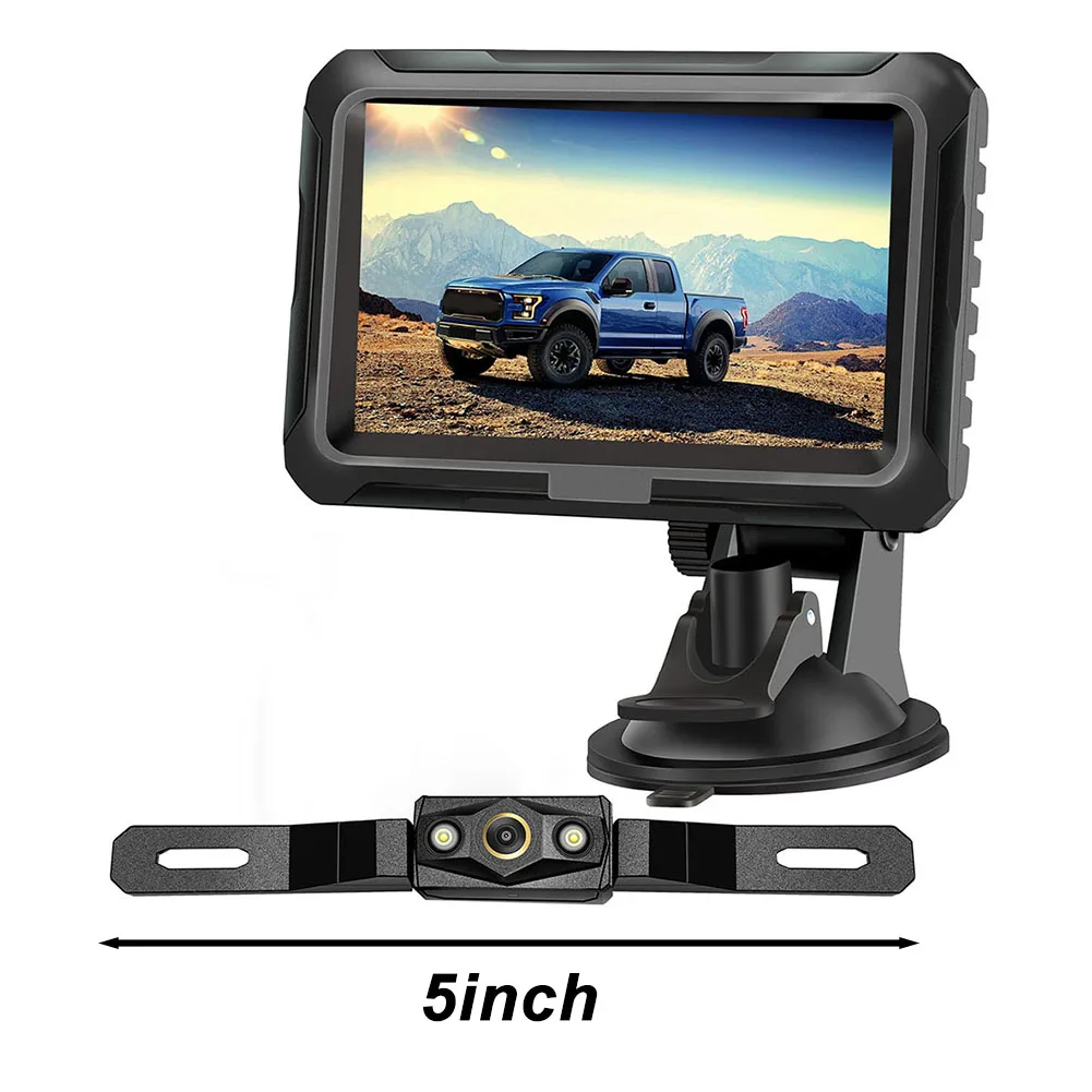 

Грузовик Кабина Помощь заднего хода Черный цифровой дисплей Камера заднего вида 5-дюймовая камера-монитор Широкий угол обзора