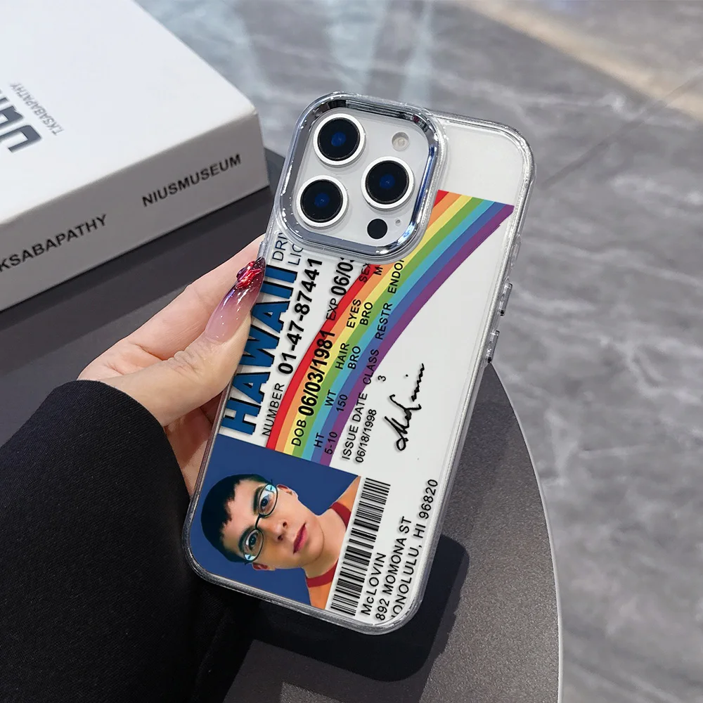 Mclovin Movie Superbad Phone Case For iPhone 17 16e 16 15 14 13 12 11mini Pro Max X XR XSMAX 8 7 Air Plus Transparent Soft Cover