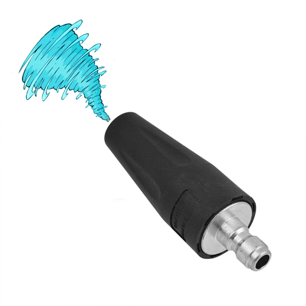 

Rotating Dirt Blaster Turbo Nozzle With 1/4" Quick Release Plug Connector 035 for High Pressure Car Washers