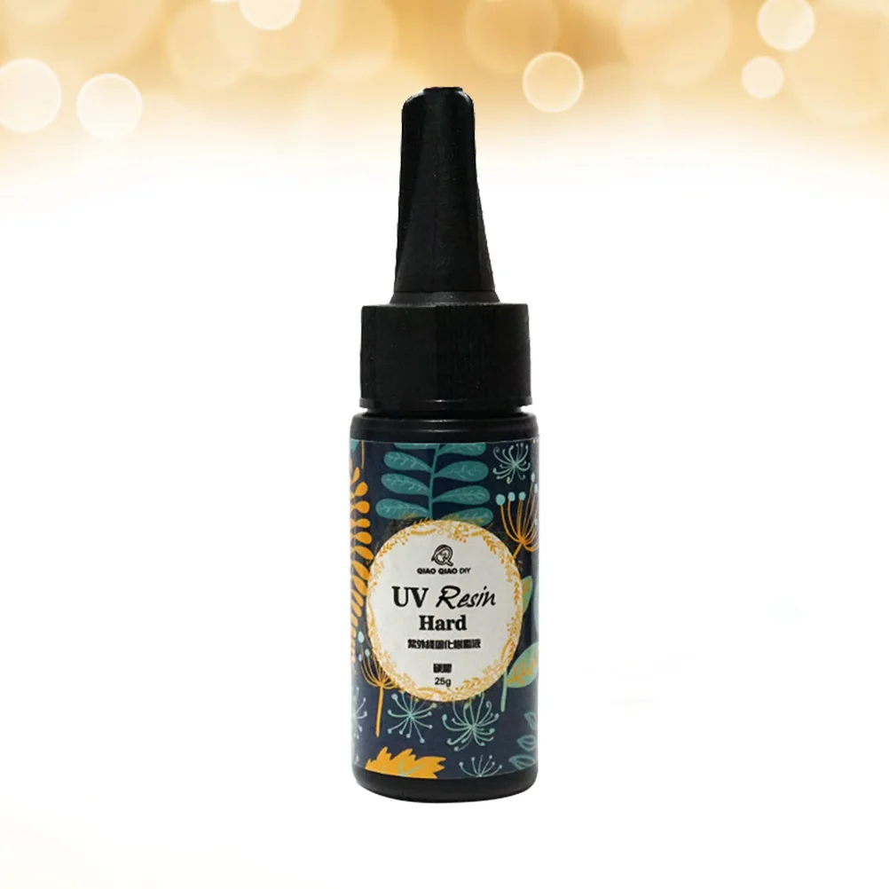 

25G Transparent Hard Glue Uv Resin for DIY Jewelry Making Cures in Minutes with Sunlight No Mixing Required Craft Resin Supplies