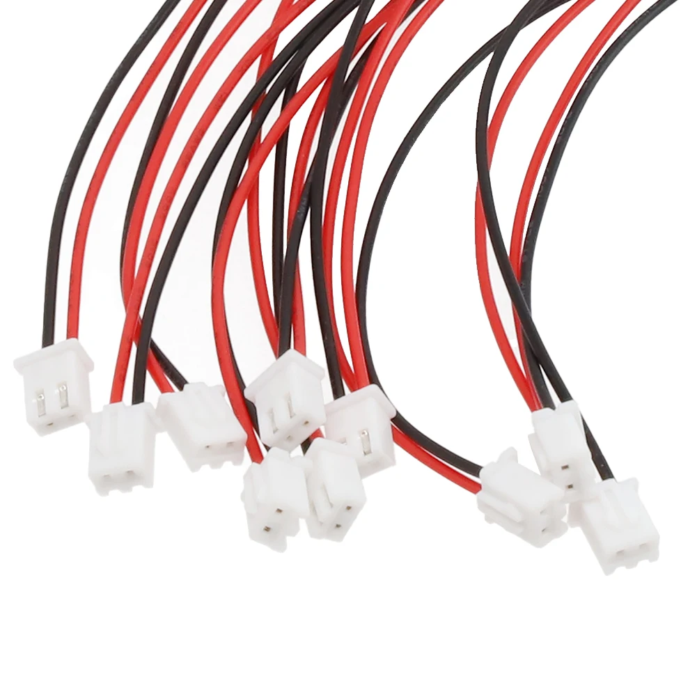 For JST XH2 54mm Wire Connector Kit 10 Sets 20cm Wires 24AWG Electric Use 24 Pin Male Female Options Available