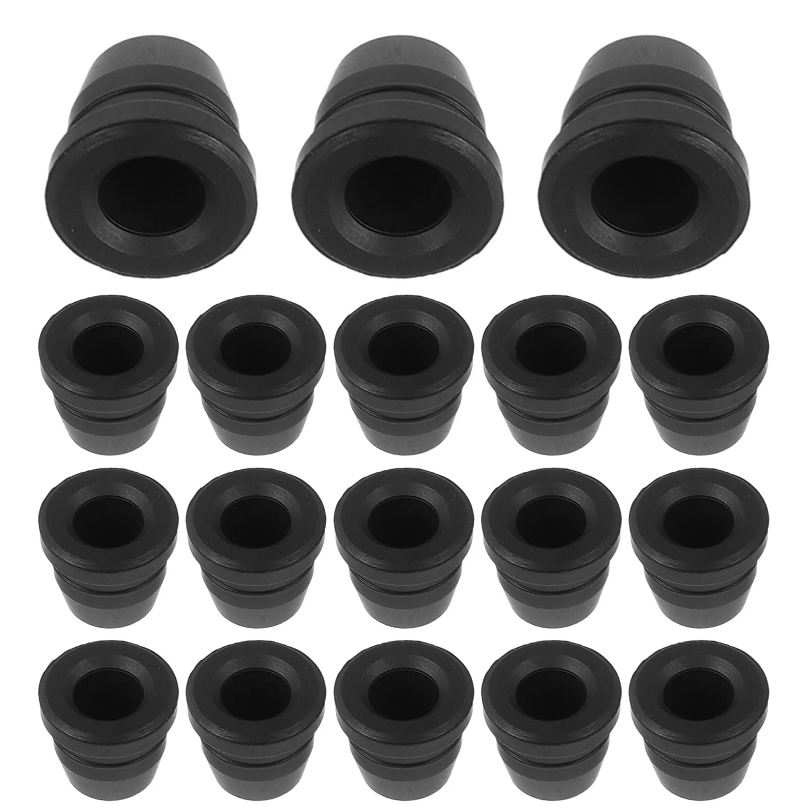 

18pcs Motorcycle Brake Bleeder Screw Caps Rubber Auto Grease Fitting Covers Waterproof For Abs Pump Components Indicator Caps