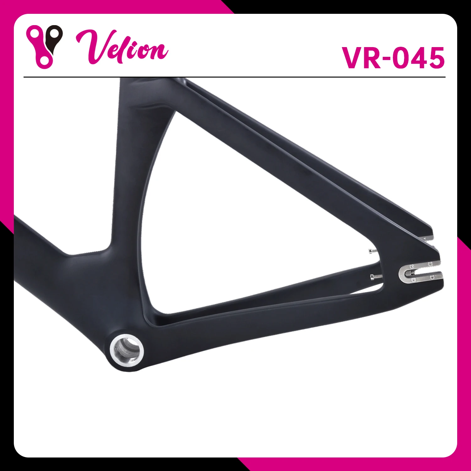 

VR045 New Carbon Track Frame Road Frames Carbon Track Frameset Carbon Fiber Fixed Gear Track Bike Frame BSA(68mm)