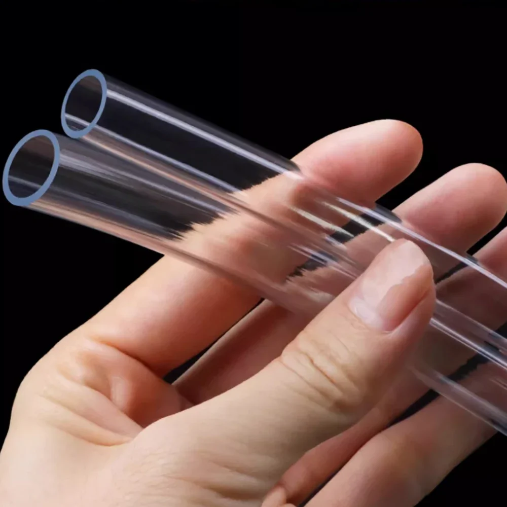 PVC Hose Transparent Plastic Pipe Antifreeze Water Pipe High Temperature&corrosion Resistant Oil Pipe OD 3mm-58mm ID 2mm-50mm