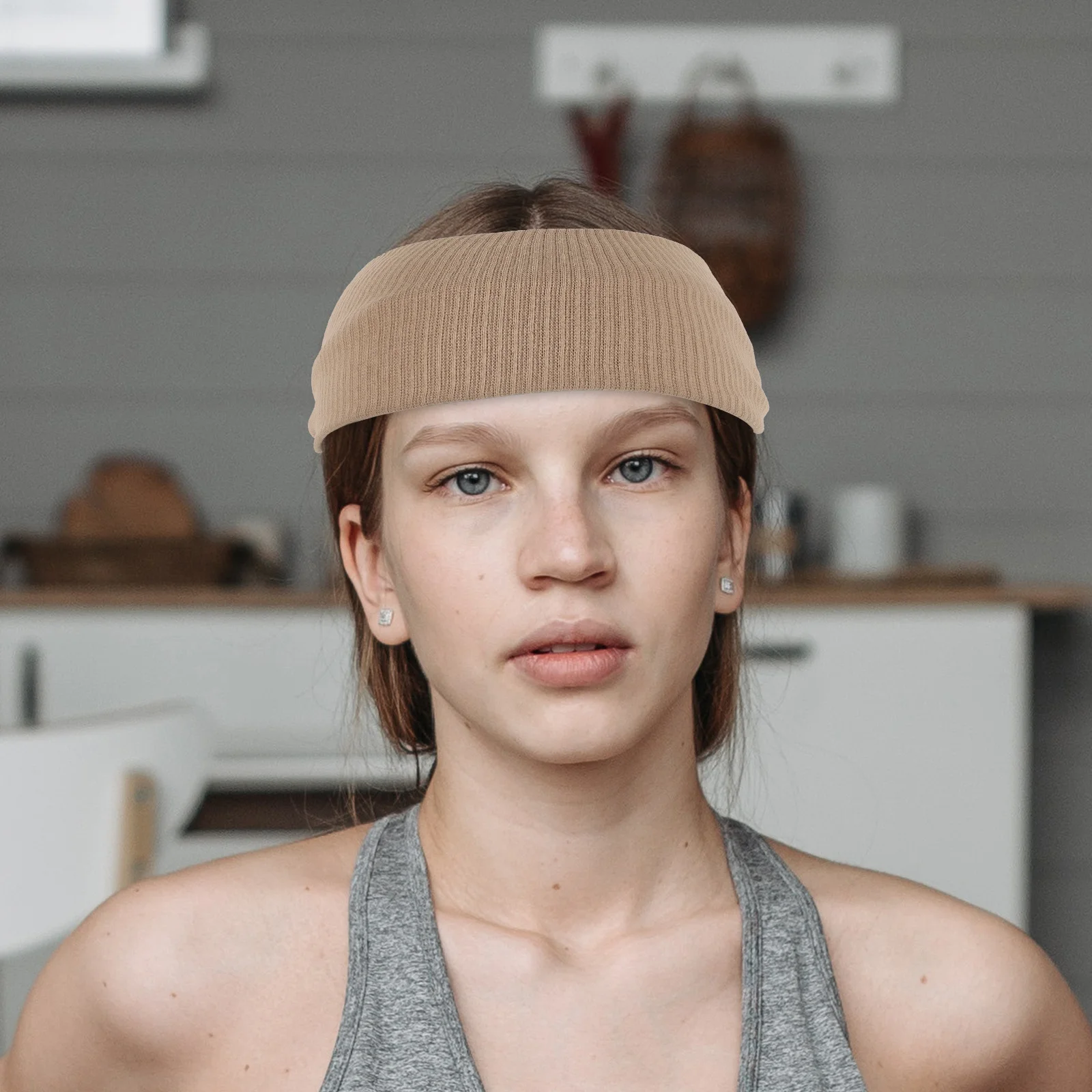 

2Pcs Sweat Headband Women Workout Headbands for Women Athletic Hair Bands for Sports Gym Yoga Running Sweatbands Lightweight